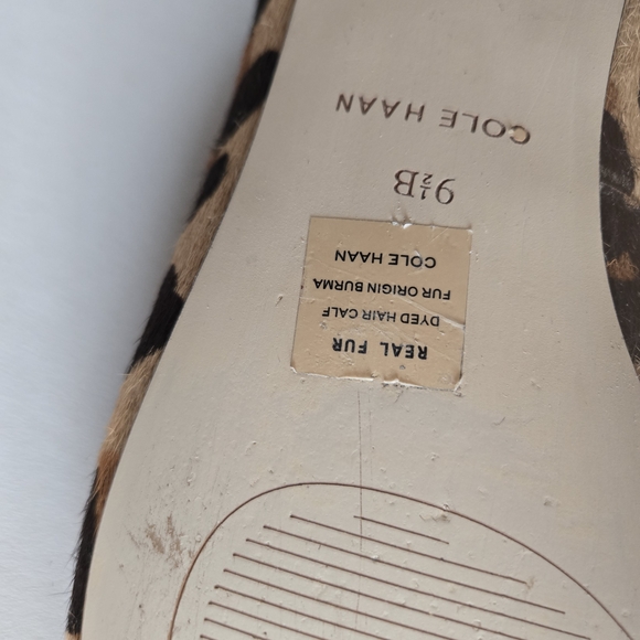 Cole Haan Leopard Print Women's Loafers - Picture 12 of 12